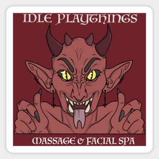 Idle Playthings Spa Sticker